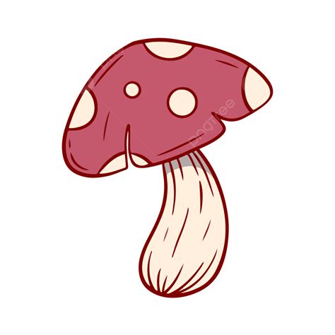 Spring Mushroom Cartoon Sticker, Mushrooms, Cartoon Stickers, Cartoon PNG and Vector with ...