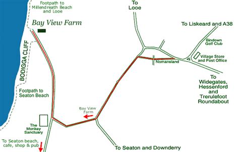 How to find Bay View Farm, St Martins, Looe, Cornwall PL13 1NZ