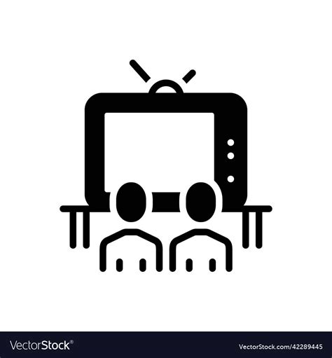 Watching Royalty Free Vector Image - VectorStock