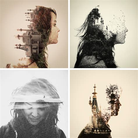 everywhere art: Photography Trend: Double Exposure Portraits