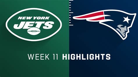 New York Jets vs. New England Patriots highlights | Week 11