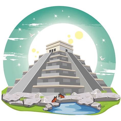 Royalty Free Chichen Itza Clip Art, Vector Images & Illustrations - iStock