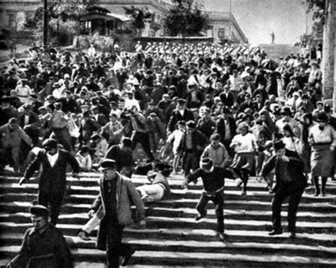 Battleship Potemkin at Potemkin Stairs - filming location