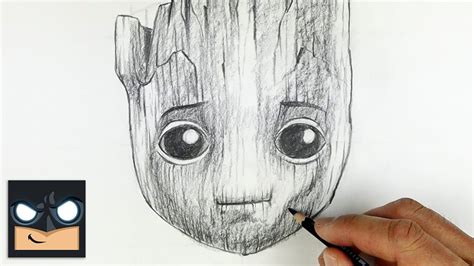 How To Draw Baby Groot | Sketch Saturday - YouTube