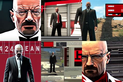 Screenshot of Walter White as Agent 47 in the Hitman | Stable Diffusion | OpenArt