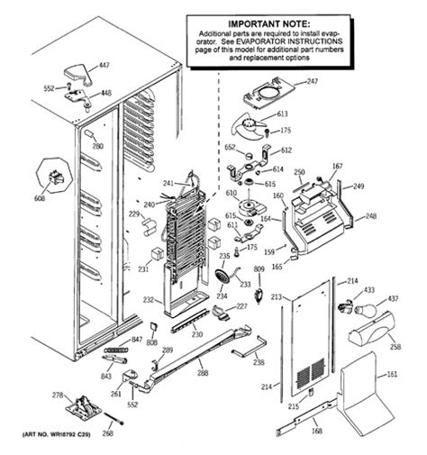 Ge Profile Refrigerator Parts