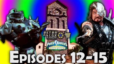 Power Rangers Time Force: Episodes 12-15 Review & Discussion - YouTube