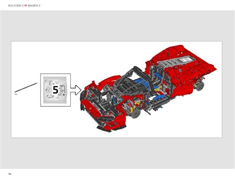 Lego 42143 Ferrari Daytona SP3 Instructions