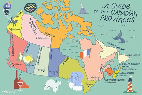 Map Of Canada with Provinces and Territories and Capitals | secretmuseum