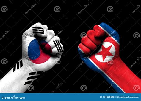 South Korea and North Korea Conflict International Relations Crisis ...