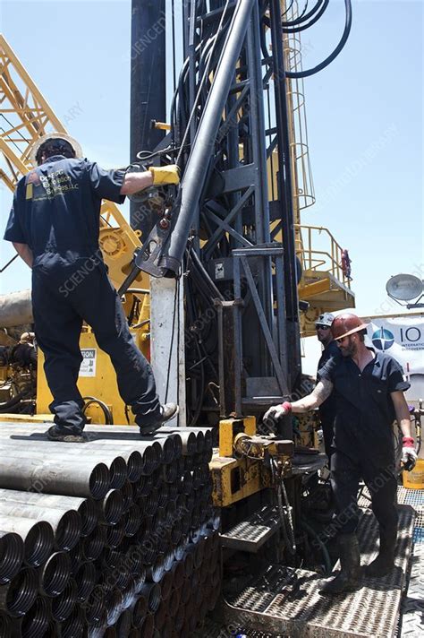 Chicxulub Crater research drilling - Stock Image - C029/7319 - Science Photo Library