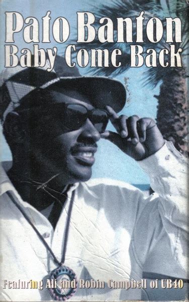 Pato Banton – Baby Come Back (1994, Cassette) - Discogs