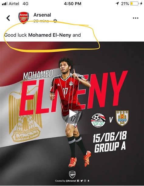 Another "yo pierre" moment? (They've removed the post) : r/Gunners