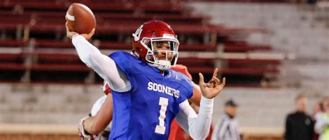 Jalen Hurts Named Starting Quarterback For The Oklahoma Sooners | The ...