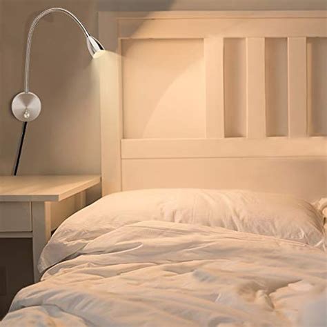 Dimmable Wall Light, Bed Reading Bedside Headboard Sconce Surface Mount Bedroom | eBay