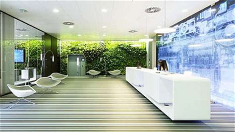 Green and High-Tech in One Office - Commercial Interior Design News