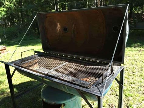 Homemade Smoker and Grill - Beyond The Chicken Coop