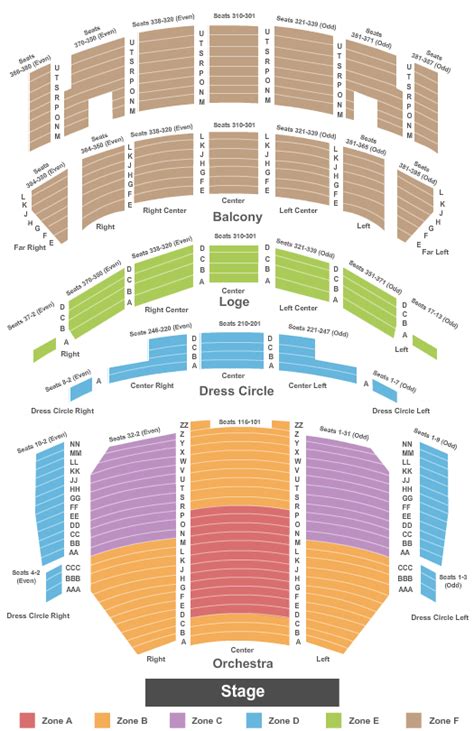 James M. Nederlander Theatre Seating Chart | James M. Nederlander ...