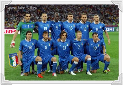 The Italian national soccer team.