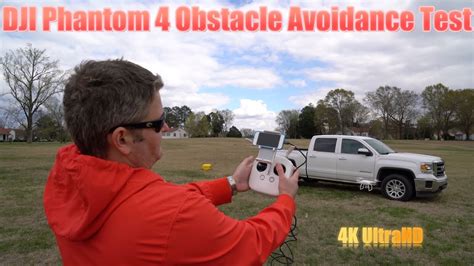 DJI Phantom 4 Obstacle Avoidance Demonstration - YouTube