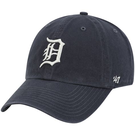 Men's Detroit Tigers '47 Gray Vintage Clean Up Adjustable Hat