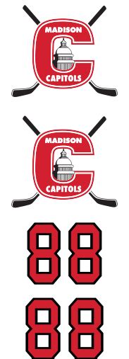 Madison Capitols Stickers & Decals