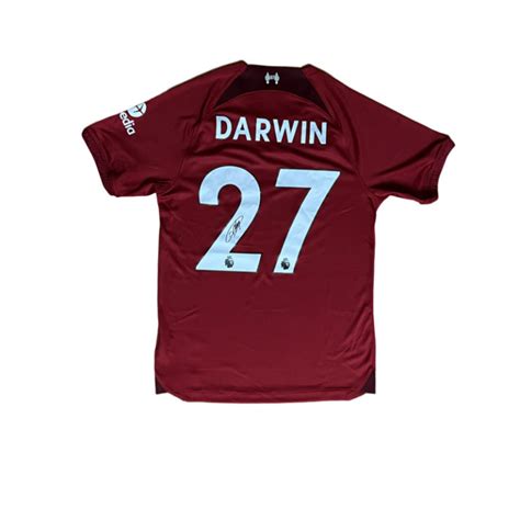 Darwin Nunez Signed Liverpool Home Shirt | Gold Star Memorabilia