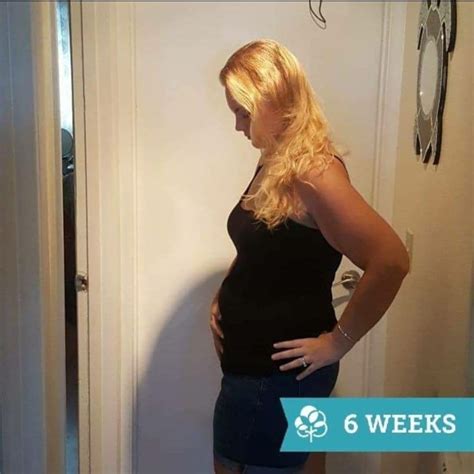 6 Weeks Pregnant Belly With Twins