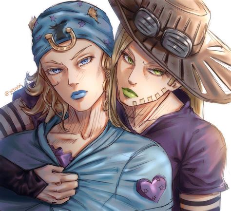 Hadn't posted a JoJo fanart in a while. My fav duo