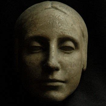 french art deco period woman's head sculpture " l'inconnue de la seine ...