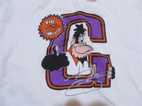 Rare! VTG The Gorilla Phoenix Suns Mascot T-Shirt Whi… - Gem