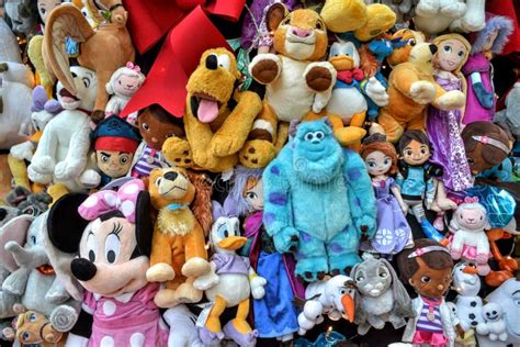 Disney Soft Toy Collection Editorial Photography - Image: 62815152