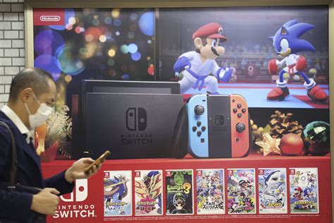 Nintendo's profit drops from last year's pandemic boom