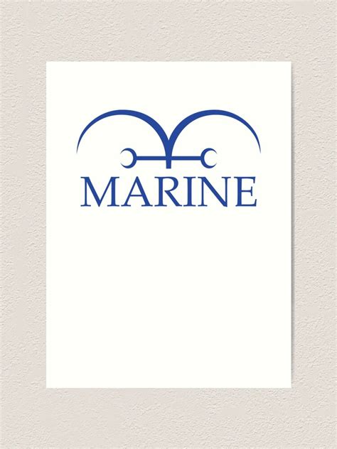 "One Piece Marine Flag Logo - Marineford" Art Print for Sale by Onepiecetattoos | Redbubble