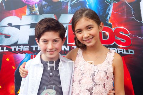 Spy Kids 4 Red Carpet Austin Premiere with Robert Rodriguez, Rowan Blanchard, Mason Cook, Alexa ...