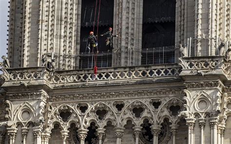 Notre-Dame: Paris cathedral restoration work continues - W³P Lives