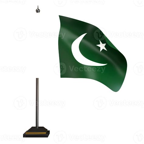 Pakistan Flag 3d Illustration 9312965 PNG