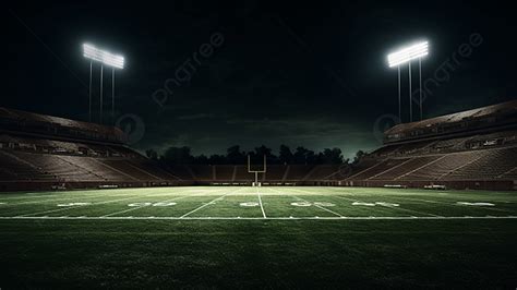 High School Football Stadium Background