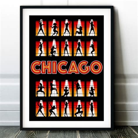 Chicago the Musical Poster - Etsy