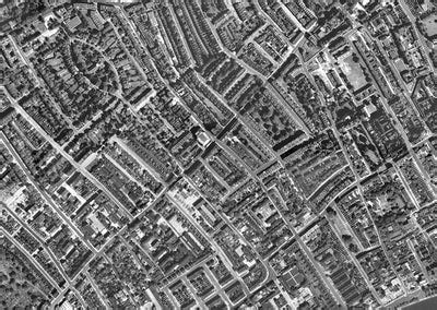 1947 Post-War London Aerial Map - Kensington– I Love Maps