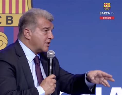 Barça Universal on Twitter: " ️Joan Laporta: "We have already sent 20 ...