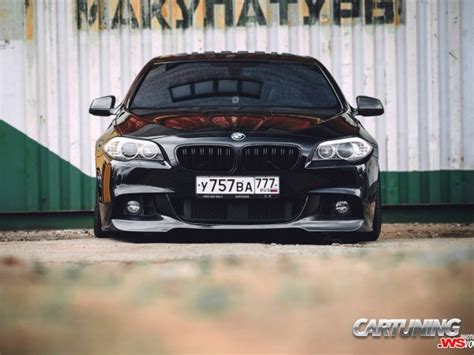 BMW 550i F10 on Air, front