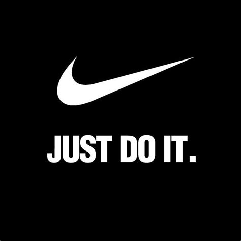 Nike Slogan and logo #Nike | Citazioni nike, Fallo, Marketing