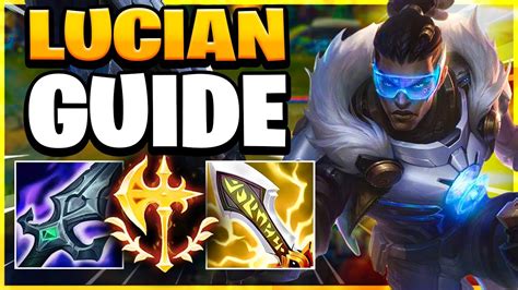 Wild Rift Lucian GUIDE + BUILD! Lucian Combos and Gameplay! - YouTube