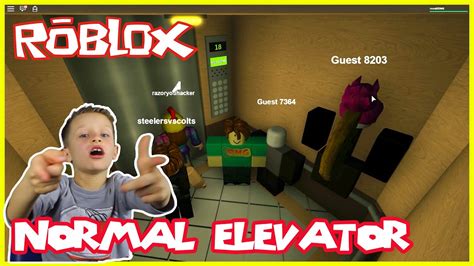 NORMAL ELEVATOR ?!? | Roblox - YouTube