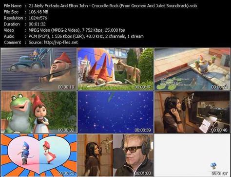 Nelly Furtado And Elton John - Crocodile Rock (From Gnomeo And Juliet ...