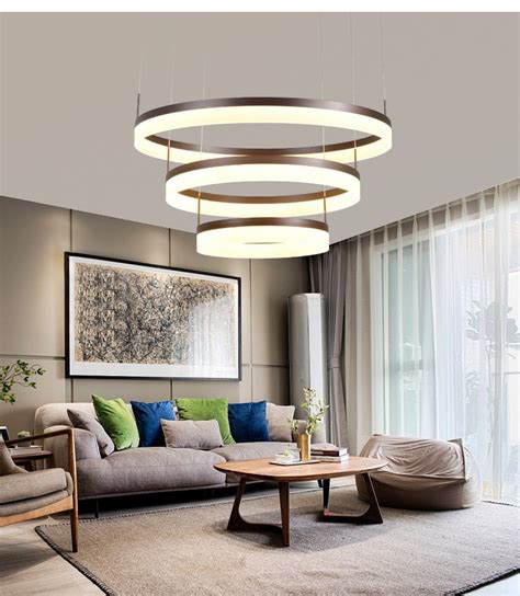 Oddfrid Geometric Golden Circle Pendant Light | Light Atelier