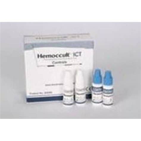 Hemocue 1181971-EA Fecal Occult Blood Test Hemoccult ICT Control Kit ...