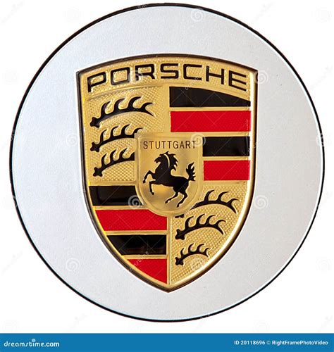 Porsche logo editorial photo. Image of cars, automotive - 20118696