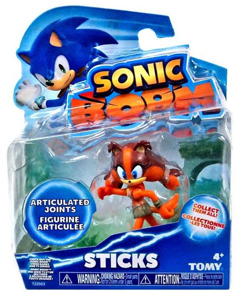 Sonic The Hedgehog Sonic Boom Sticks 3 Action Figure TOMY - ToyWiz